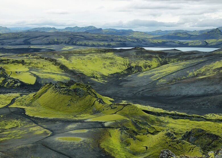 Lakikrater und Vulkanfelder in Island 