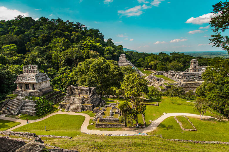 Ruinenstadt Palenque in Mexiko