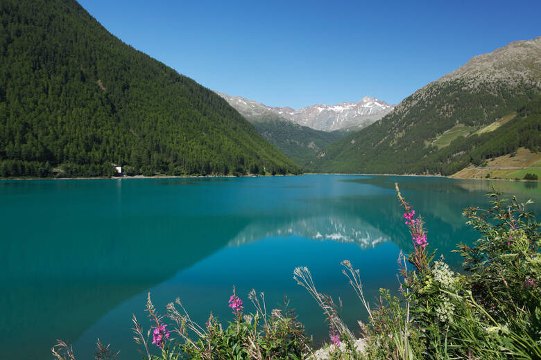 Vernagt-Stausee im Schnalstal