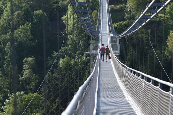 Hängebrücken in Deutschland: 2 aufregende Ausflugsziele